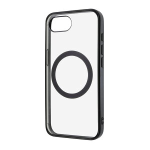 ���C�A�E�g iPhone 17e/16e�p Like standard MagSafe�Ή� �}�O�l�b�g�A�N�Z�T���[�Ή� �Ռ��z�� �o���p�[ �}�b�g ���^���b�N �n�C�u���b�h�P�[�X(�u���b�N) RT-P50MG3/BM