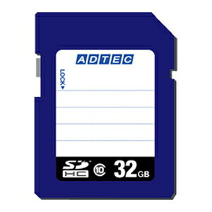 AhebN SDHC[J[h 32GB Class10 AD-SDTH32G/10 ADTEC AD-SDTHV[Y