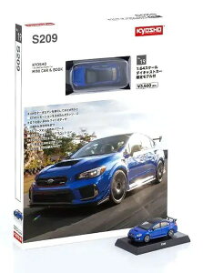 京商 1/64 KYOSHO MINI CAR & BOOK No.19 スバル S209(ブルー)【宮沢模型流通限定品】【K07124BL】 ミニカー