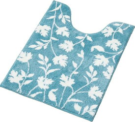 センコー(SENKO) ニューシルエット ロングトイレマット（60×80cm・ブルー） 542747 [542747センコ]