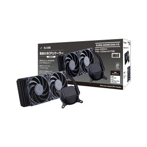 lu ȈՐCPUN[[ AIOWC/V2V[Y 240mm LED KURO-AIOWC240/V2