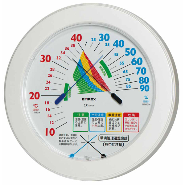 TM-2482 エンペックス 環境管理 温 TM2482 EMPEX SALENEW大人気 贈物 熱中症注意 湿度計