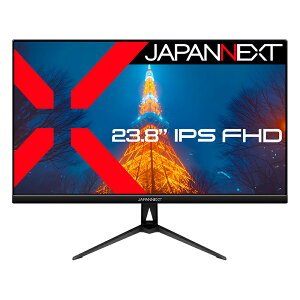 JAPANNEXT|ジャパンネクスト 液晶ディスプレイ(23.8型/IPS(HIS)/フルHD 1920×1080/75Hz/14ms/HDMI1.4/VESA/2年保証)(ブラック) JN-IPS238F2