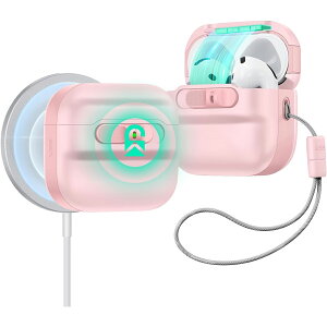 ESR AirPods 4pP[XisNj 1C0130602-PINK ESR Pulse AirPods 4 2024 Pink