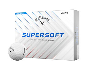 LEFC SUPERSOFT 2025Nf St{[ 1_[X 12(zCg) SPERSFT25-WH-12P Callaway St X[p[\tg