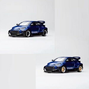 POP RACE 1/64 POP RACE × Enigma PANDEM GR-YARIS METALLIC BLUE�yPRE004�z �~�j�J�[