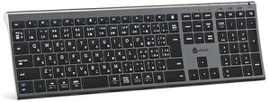 iClever(ACNo[) BluetoothL[{[h@IC-BK23 (O[ubN) E03-0131J-59
