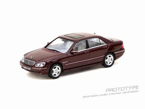 ^[}bN[NX 1/64 Mercedes-Benz S 55 AMG Bordeaux Red MetallicyT64G-072-BOz ~jJ[