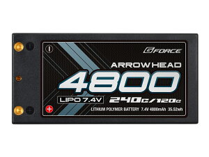 G-FORCE Arrow Head LiPo 7.4V 4800mAh 120C/240C�yGFG017�z