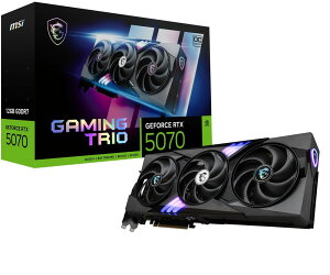 MSIbGGXAC MSI GeForce RTX 5070 12G GAMING TRIO OC / PCI Express 5.0 OtBbNX{[hiubNj 5070GAMINGTRIOOC