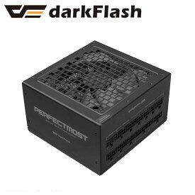 darkFlash｜ダークフラッシュ ATX3.1規格対応 80Plus GOLD認証 850W 電源ユニット（ブラック） PMT850-BLACK