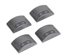 ［鉄道模型］トミックス PC6063 AU76形クーラー(新型・銀色・4個入)