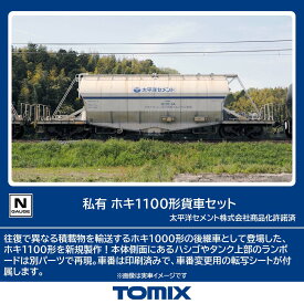 ［鉄道模型］トミックス (Nゲージ) 97602 私有 ホキ1100形貨車セット(8両)