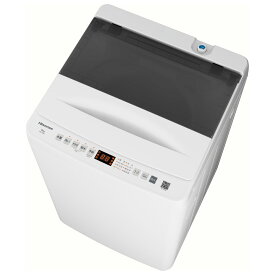 （標準設置料込_Aエリアのみ）ハイセンス 6.0kg 全自動洗濯機 HW-T60J Hisense [HWT60J]