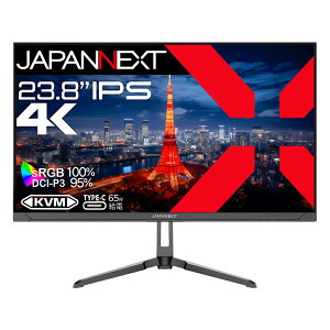 JAPANNEXTbWplNXg tfBXvC(23.8^/IPS(ADS)/4K 3840×2160/60Hz/8ms/HDR10/HDMI2.0/DP1.4/USB TYPE-C/VESA/PIPEPBPΉ/2Nۏ)(ubN) JN-IPS2380UHDR-C65W