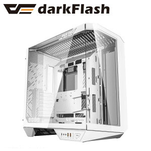 darkFlashb_[NtbV s[X ~h^[P[X [ATX /Micro ATX /Mini-ITX /BTF(ASUS)] DY470izCgj DY470-PCCASE-WHITE