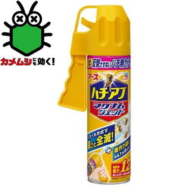 蜂の巣 ハチの巣 駆除 対策 退治 ハチアブマグナムジェット 550mL （対象害虫：アシナガバチ、クマバチ、スズメバチ、カメムシ等） アース製薬 ハチアブマグナムジエツト550ML