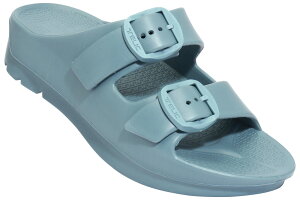 TELIC ���J�o���[�T���_���iPale Blue�E�T�C�Y�FM(24-24.5cm)) W-BUCKLE2-PB-M