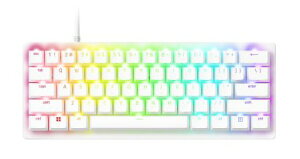 Razer yKizsbhgK[Ή Q[~OL[{[h L 60TCY pz Huntsman V3 Pro Mini (White Edition) RZ03-04991700-R3M1
