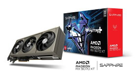 SAPPHIRE｜サファイア SAPPHIRE NITRO+ Radeon RX 9070 XT GAMING OC 16GB グラフィックボード NITRORX9070XT16GB