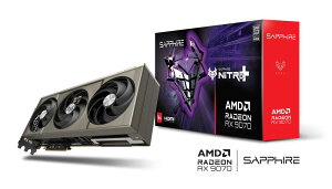 SAPPHIREbTt@CA SAPPHIRE NITRO+ Radeon RX 9070 GAMING OC 16GB OtBbN{[hiubNj NITRORX907016GB
