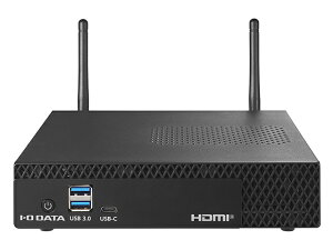 アイ・オー・データ機器|I-O DATA 超小型 デスクトップパソコン(Windows 10 IoT Enterprise/Core i3 1215U/メモリ8GB/SSD256GB/VESA) ミニPC MPC-NCI3W1