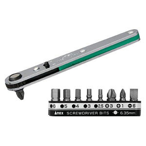 �A�l�b�N�X(ANEX) �X�g���[�g�^�I�t�Z�b�g���`�F�b�g�h���C�o�[�r�b�g9�{�g 4259B ���Ð��쏊 �A�l�b�N�X�c�[��