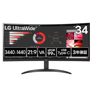 LGGNgjNXbGW[ tfBXvC(34^/Ȗʌ^/VA/UWQHD 3440×1440/100Hz/5ms/HDR10/HDMI/DP1.4/VESA/3Nۏ؁EP_ۏ)(ubN) 34WR50QK-B