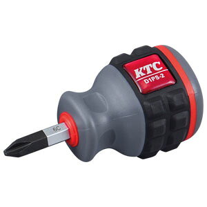 KTC(京都機械工具) 樹脂柄スタッビドライバ クロス No.2プラス D1PS-2 KTC