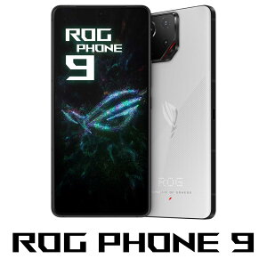 ASUSiGCX[Xj ROG Phone 9@(12GB/256GB) Xg[zCg ROG9-WH12R256