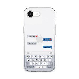 AKAN �\�t�g�N���A�P�[�X for iPhone17e/16e�p(LOVE���b�Z�[�W) AK27562I16E