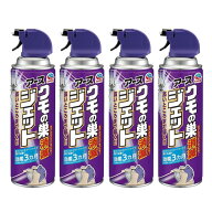 クモの巣消滅ジェット 450ml×4本 アース製薬 クモノスシヨウメツJ450MLX4P