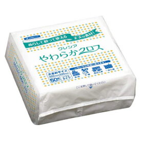 65200 日本製紙クレシア やわらかクロス　（1ケース 200枚×72BOX）