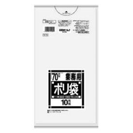 日本サニパック N-73Nシリーズ70L透明　10枚 N73CL