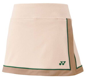 ヨネックス レディース スカート(インナースパッツ付)(ピンクベージュ・サイズ:L) YO-26149-630-L YONEX