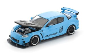POP RACE 1/64 �}�c�_ RX-8 RE�J�{ ���C�g�u���[�yPR640270�z �~�j�J�[