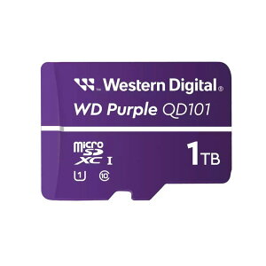 Western DigitalbEGX^fW^ WD Purple SC Ultra Endurance microSD J[h - 1TB WDD100T1P0C yĎVXez