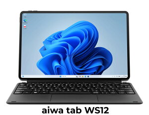 aiwabAC 2in1 ^ubgPC aiwa tab WS12(12.6^/Windows11/Intel N100/8GB/SSD128GB/2560×1600@L@EL) JA4-TBW1201-H