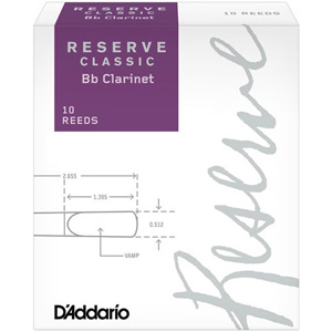 LDADRECLC3.5 ダダリオウッドウインズ B♭クラリネットリード ダダリオ 安いそれに目立つ レゼルヴ クラシック WOODWINDS CLASSIC 超歓迎された D'Addario 10枚入り RESERVE 3.5
