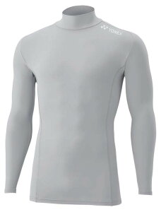 ヨネックス ユニセックス ハイネック長袖シャツ(シルバー・サイズ:L) YO-STBF1018-017-L YONEX