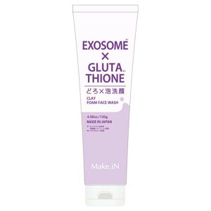 EXOXOME×GLUTATHIONE CLAY FOAM FACE WASH@130g EVLISS EEGNCFtGCXEIcV
