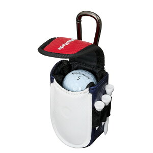e[[Ch I[XebN {[P[XiWHITE/NAVY/REDj TM25SS-UN731-WNB TaylorMade AUTH-TECH BALL POUCH St
