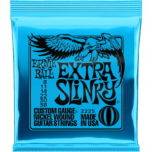 A[j[{[ GLM^[ i.008-.038j P02225 ERNiE BALL@SLINKY NICKEL WOUND