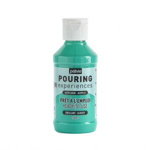 �y�x�I �|�[�����O���f�B�E������A�N�����G�̋� 118mL �A�N�A�O���[�� 524619 pebeo Ready-to-use pouring paint - Pouring Experiences ���M�����[�F