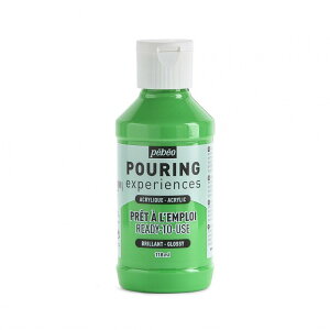�y�x�I �|�[�����O���f�B�E������A�N�����G�̋� 118mL �u���C�g�O���[�� 524620 pebeo Ready-to-use pouring paint - Pouring Experiences ���M�����[�F
