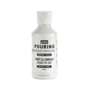 �y�x�I �|�[�����O���f�B�E������A�N�����G�̋� 118mL �`�^�j�E���z���C�g 524623 pebeo Ready-to-use pouring paint - Pouring Experiences ���M�����[�F