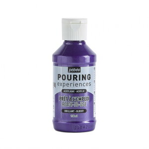 �y�x�I �|�[�����O���f�B�E������A�N�����G�̋� 118mL ���^���b�N�p�[�v�� 524627 pebeo Ready-to-use pouring paint - Pouring Experiences ���^���b�N�F
