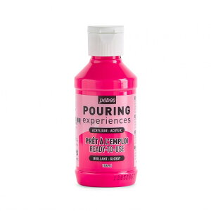 �y�x�I �|�[�����O���f�B�E������A�N�����G�̋� 118mL �u���s���N 524630 pebeo Ready-to-use pouring paint - Pouring Experiences �u���F