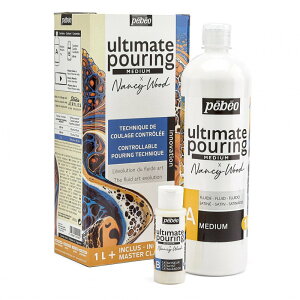 yxI AeBbg|[OfBE1LLbg(G}EBt 60mL{g) 524702 pebeo Two-component Pouring auxiliary - Pouring Ultimate