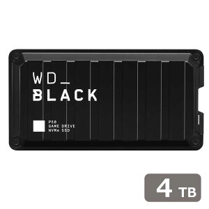 SanDisk ProfessionalbTfBXNvtFbVi WD_Black P50 Game Drive SSD 4TB Q[p|[^uSSD USB Type-CUSB Type-AɗΉ WDBA3S0040BBK-JESN
